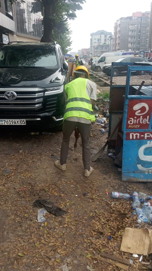 Travaux sur trancher